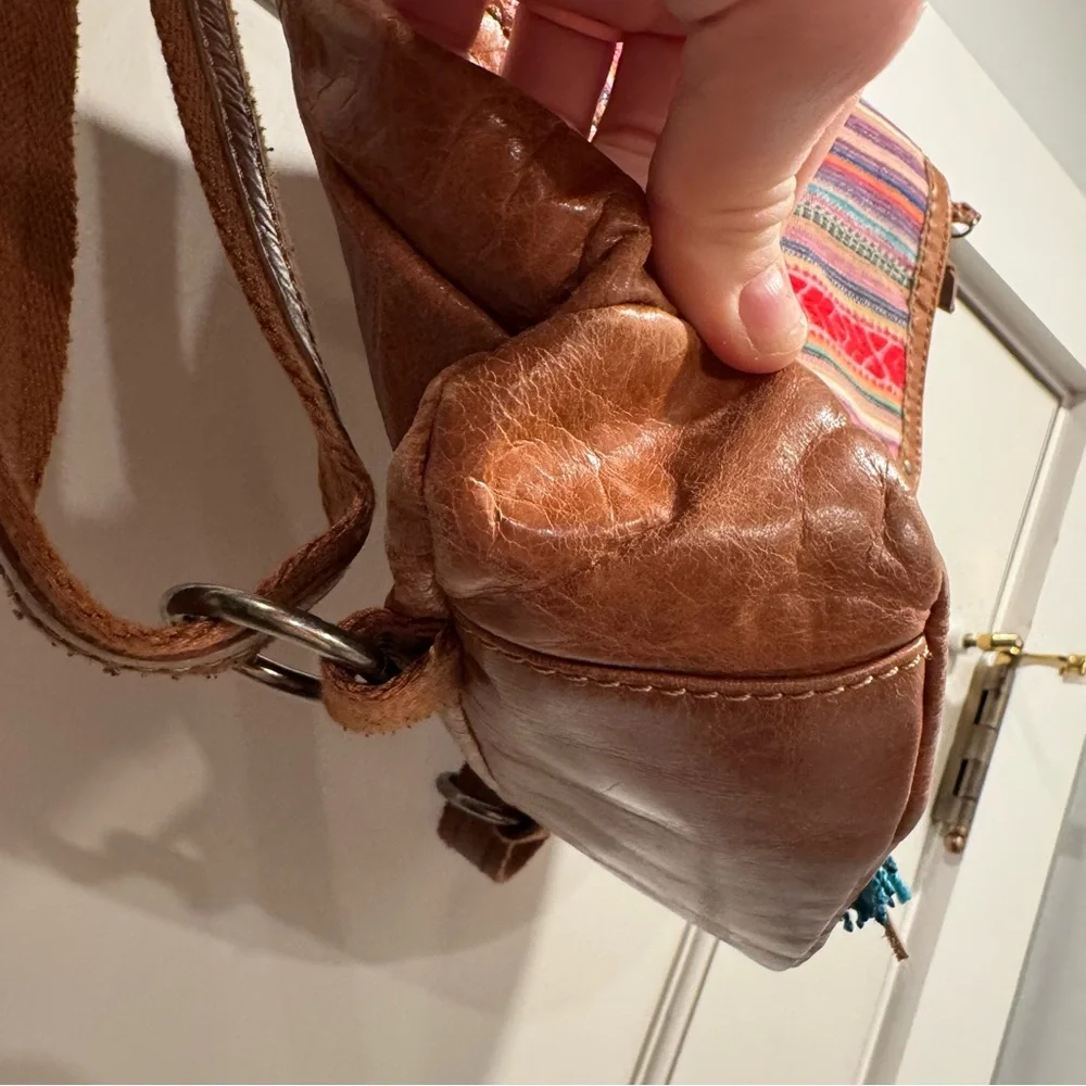 The Sak Ventura‎ Convertible Backpack Leather and Embroidered Boho Festival